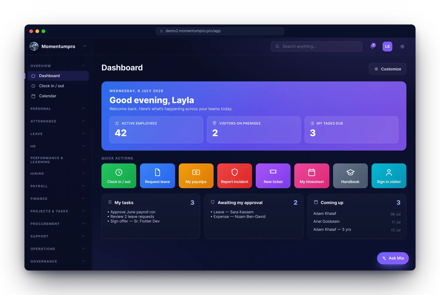 One dashboard for the whole org