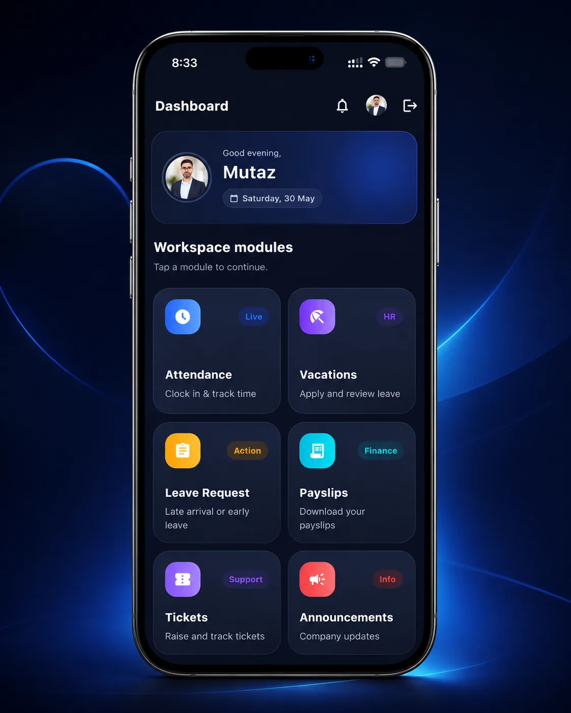Momentumpro mobile app